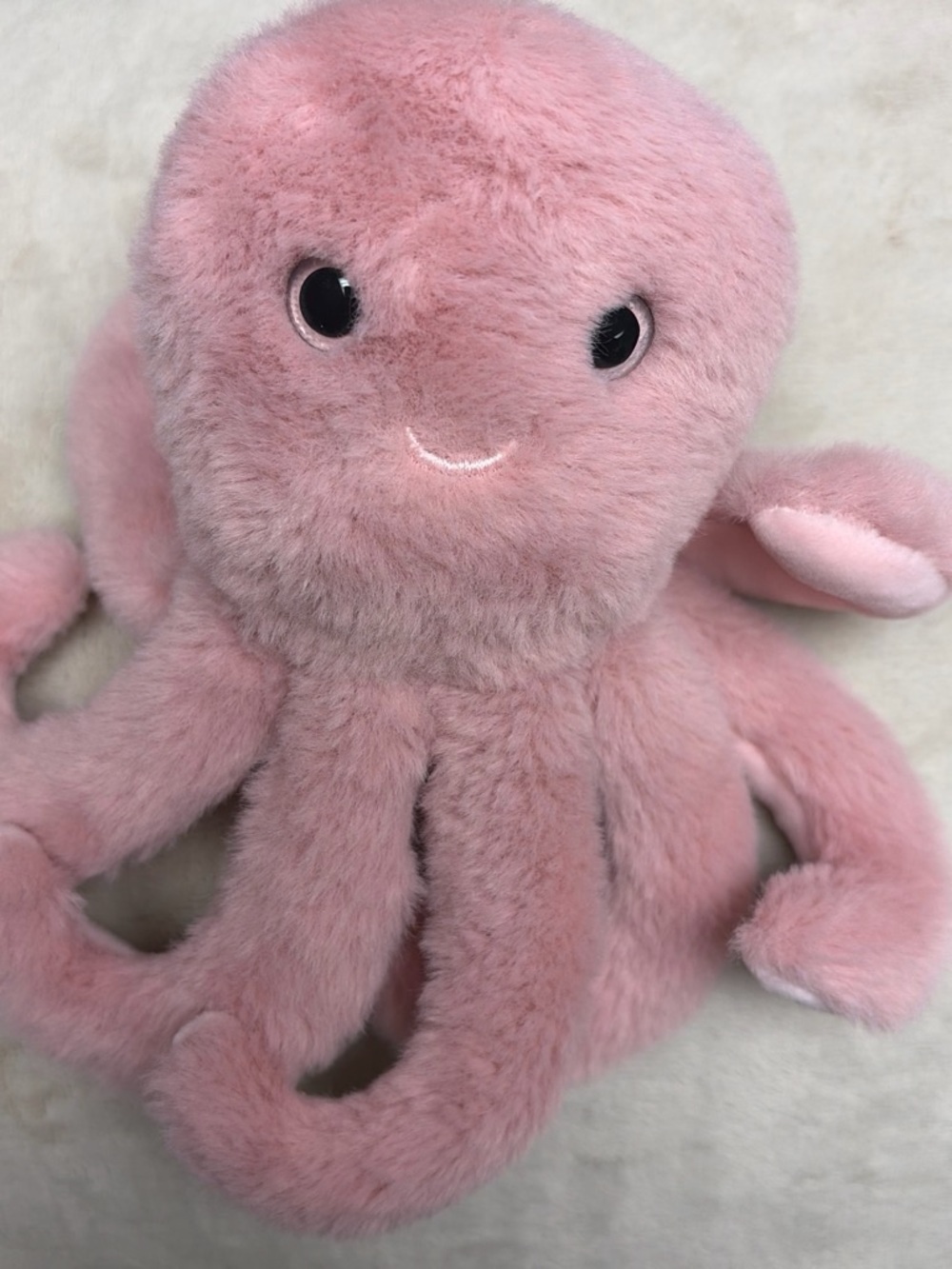 Douglas Soft Pink Plush Octopus Toy for Kids - Cuddly Sea Creature